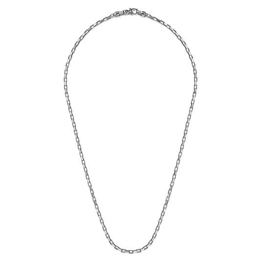 22 Inch 2 5mm 925 Sterling Silver Solid Men's Box Chain Necklace