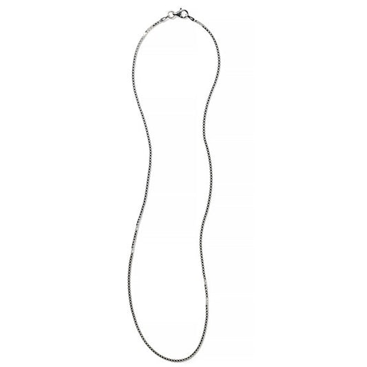 Sterling Silver 1.2mm Box Chain 18"